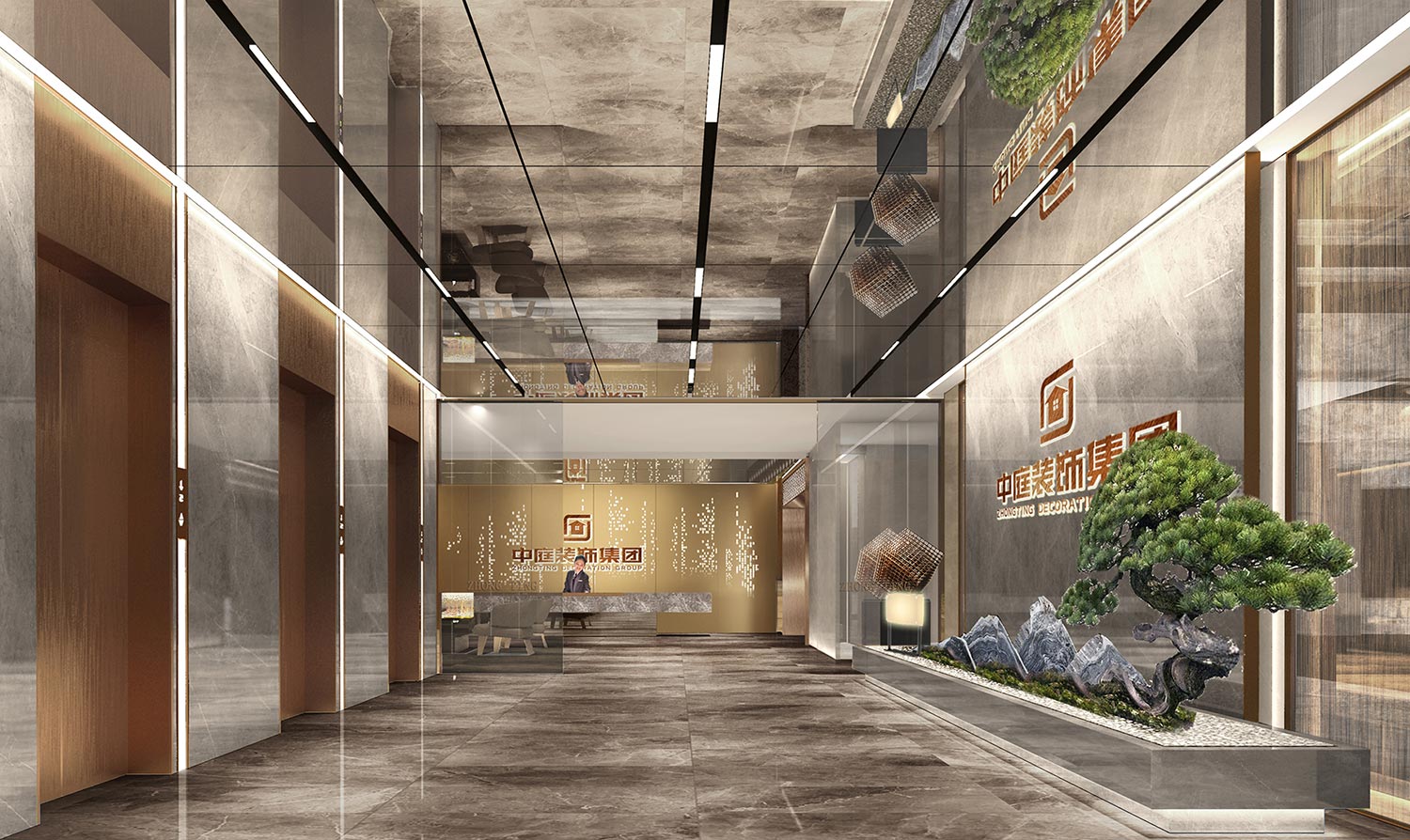 中庭裝飾柳州旗艦店 | 2021新征途，一如初見，我們?yōu)?ldquo;您”而來！